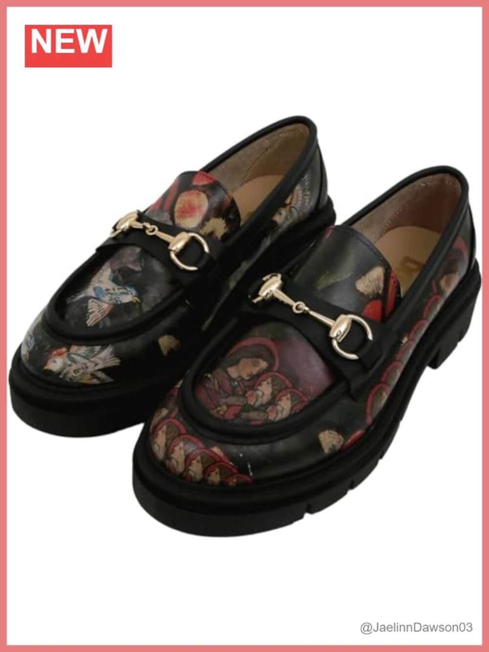 Vegan Leather Penny Loafers for Women Slip On Lug Sole Business Casual